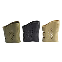 Universal rubber grip for handguns