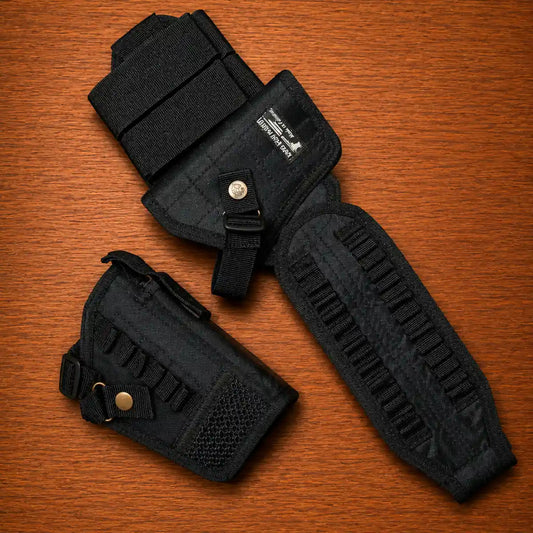 3-in-1 Tactical Parachute Combo | Double Magazine Holster + Clipper Holster + FREE Gun Cleaning Kit