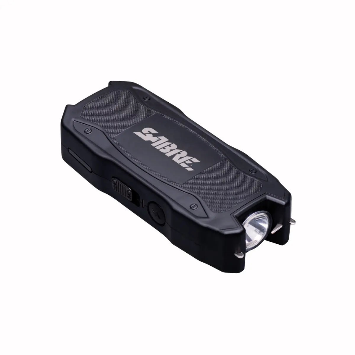 Stun Gun with Flashlight and Battery Strength Indicator