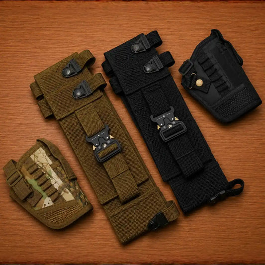 Ultimate 3-in-1 Tactical Kit | Belly Belt + Pistol Pouch + FREE Gun Cleaning Kit