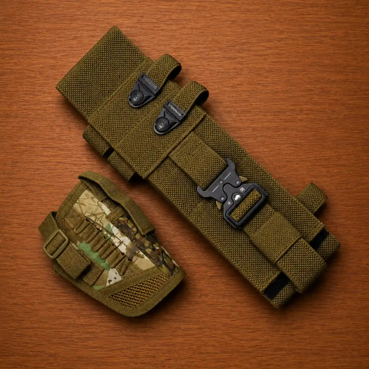 Ultimate 3-in-1 Tactical Kit | Belly Belt + Pistol Pouch + FREE Gun Cleaning Kit