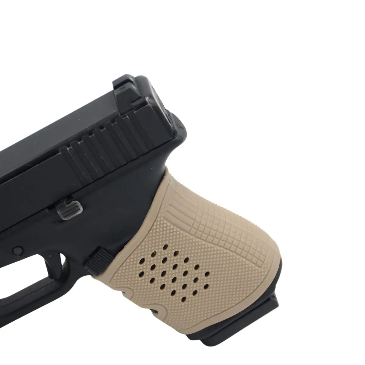 Universal rubber grip for handguns