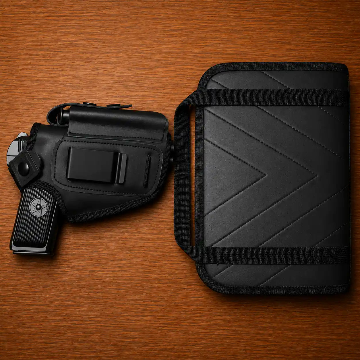 3-in-1 Value Pack: GC Bag + Leather Holster + Free Cleaning Kit